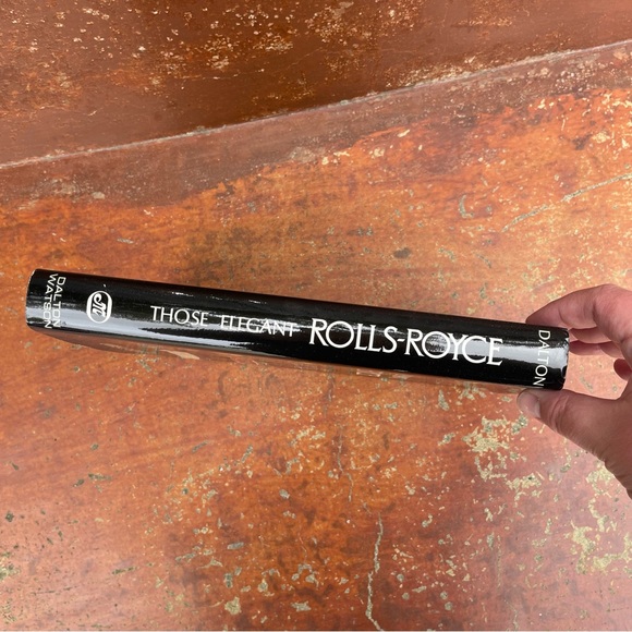 VINTAGE BOOK: Those Elegant Rolls-Royce 1973 Printing Hardcover - Picture 2 of 11